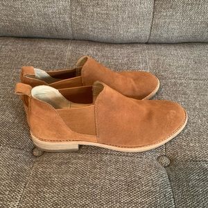 Clark’s suede shoes